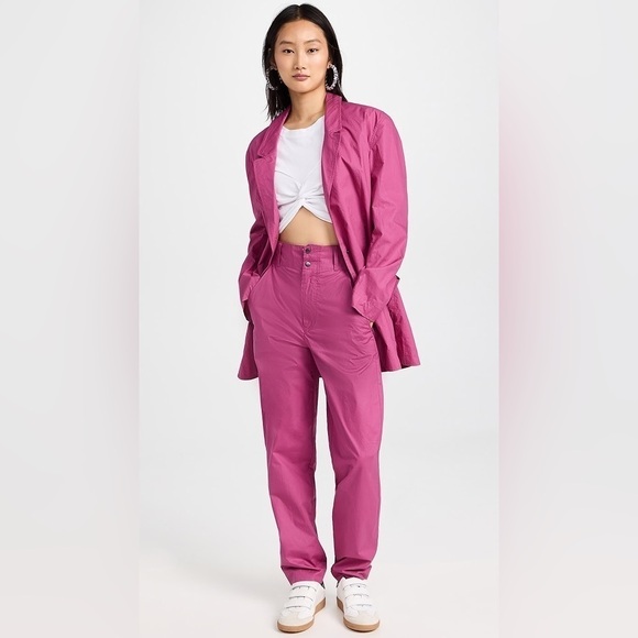 Isabel Marant Fynezia Unstructured Relaxed Cotton Blazer Women 36 US 4 New - Picture 1 of 11
